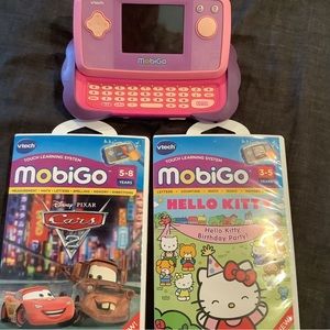 Vtech Mobigo with 2 games CIB